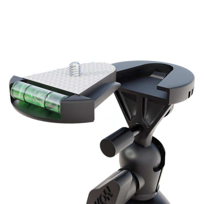 1/4"-20 Tripod Shoe with Level