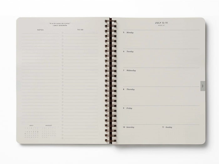 2027 Mimi 17-Month Academic Softcover Spiral Planner