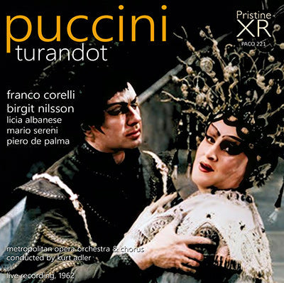 ADLER Puccini - Turandot (Met Opera, 1962) - PACO221 - CD