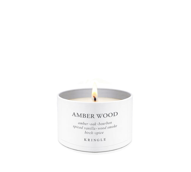 Amber Wood | 1-Wick Tin 3 oz