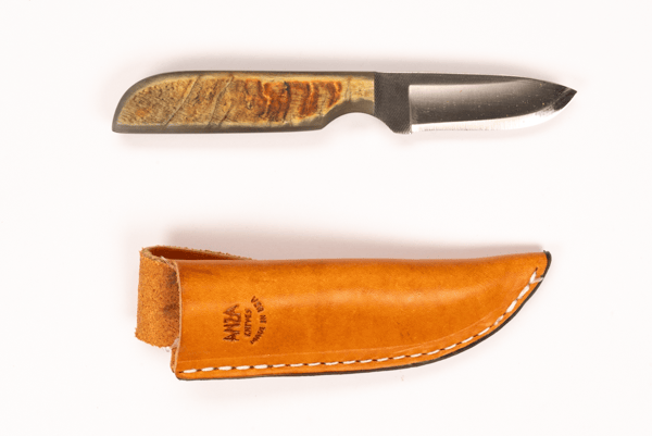Anza 10F WK6R-Sheep Horn Knife Anza Knives Knives Rivers and Glen Trading Co