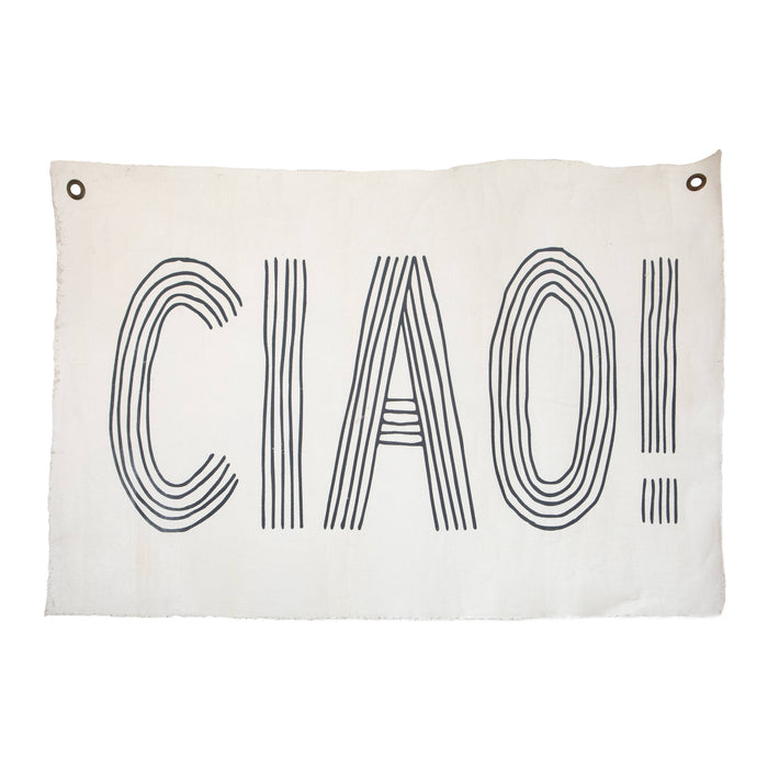 Ciao Wall Hanging 37"x25"