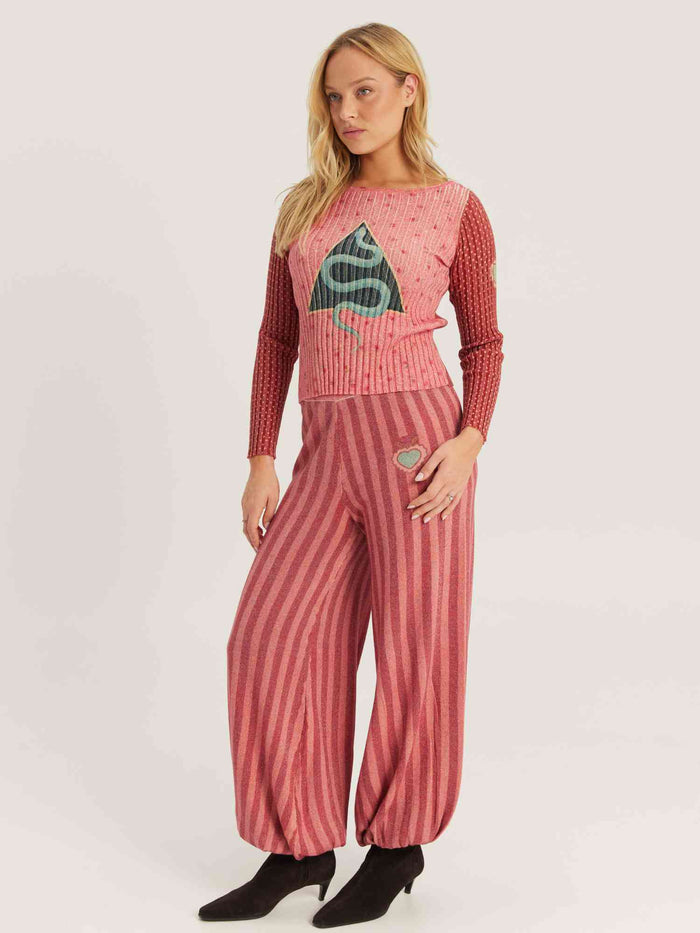 Coco Balloon Red Aura Pants