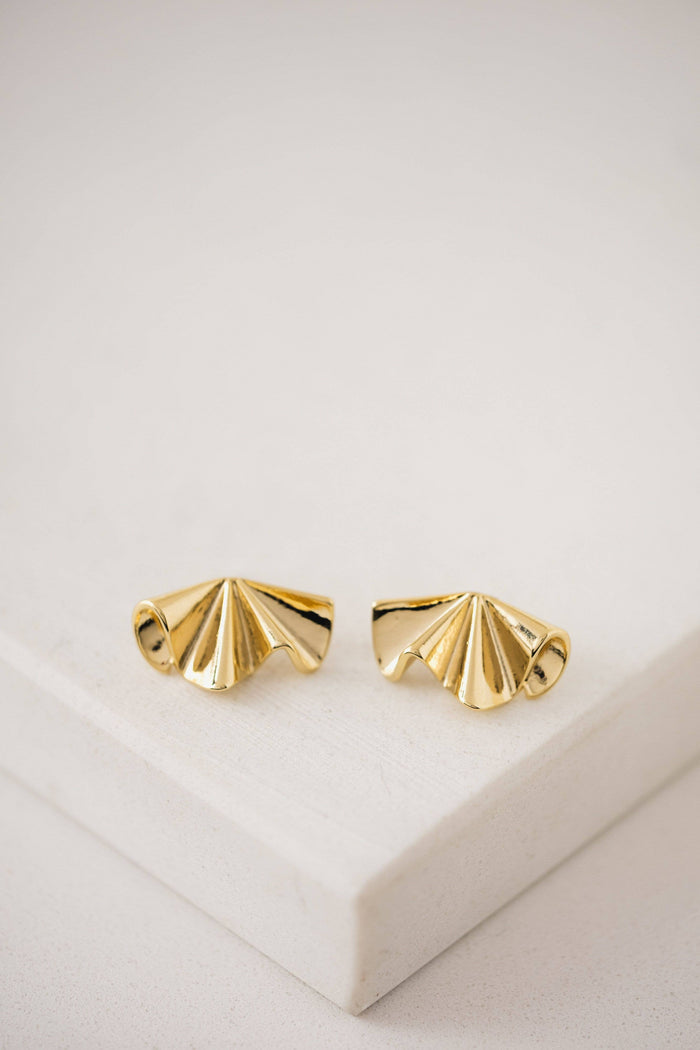 Contour Stud Earrings