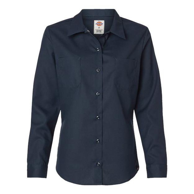 Dickies Women's Long Sleeve Industrial Work Shirt