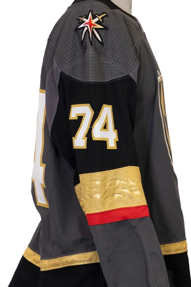 Game-Issued: #74 Braylon Shmyr Gray Set 1 Jersey 2019/20 Season-4777 - Vegas Team Store