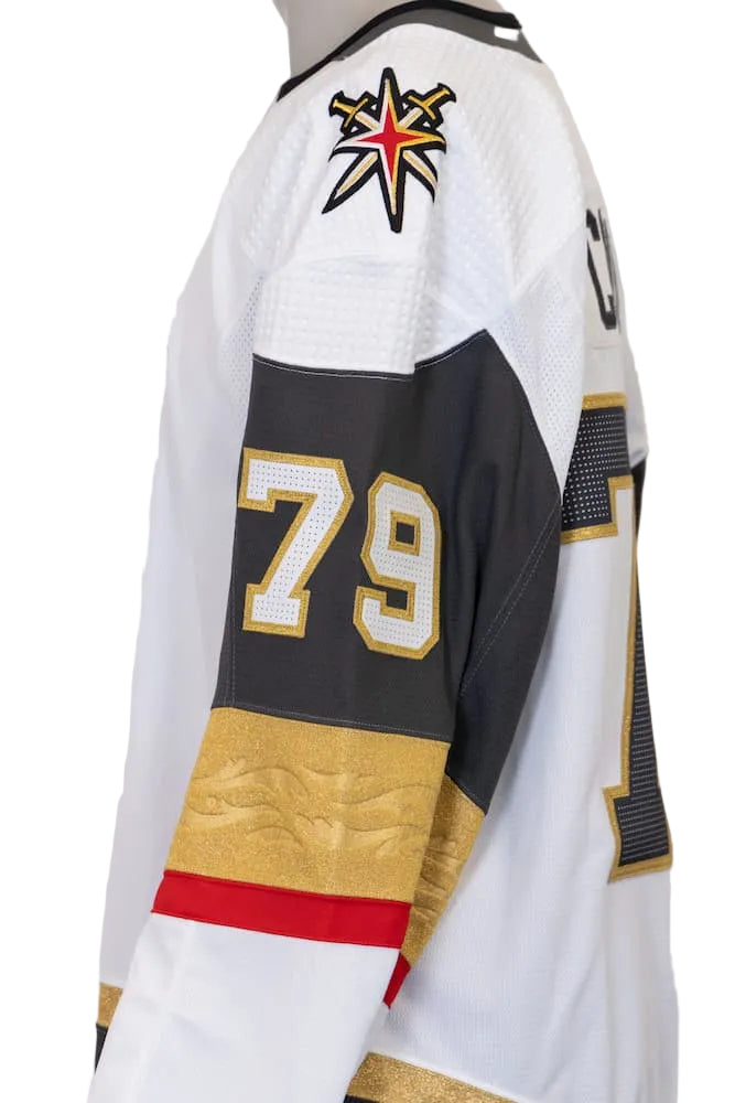 Game-Issued: #79 Colt Conrad White Set 1 Jersey 2022/23 Season-16985 - Vegas Team Store