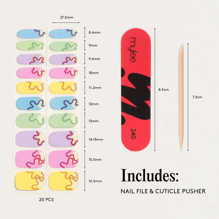Gel Nail Wraps - Bloom Boom
