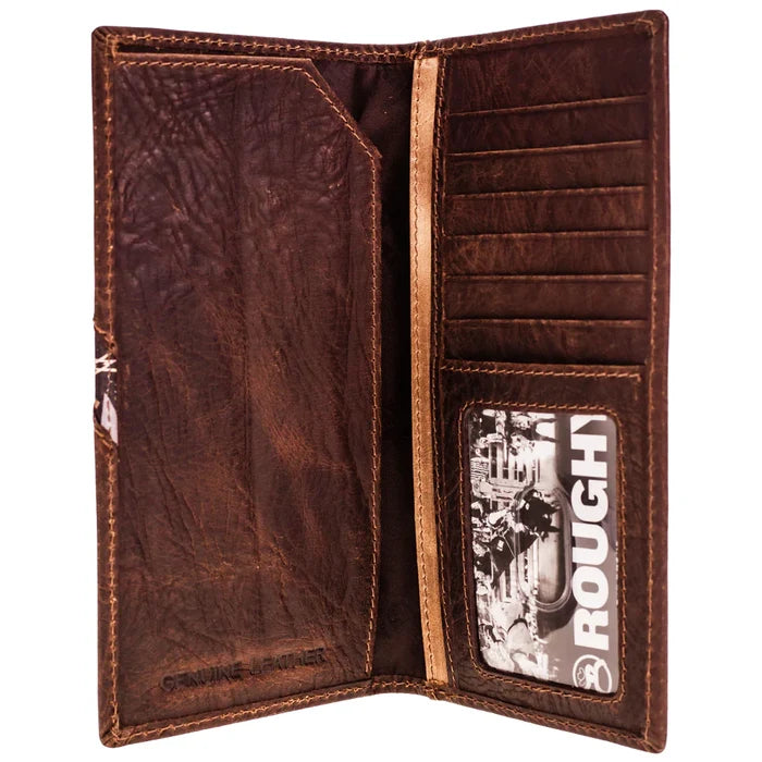 Hooey "Trap" Roughy Aztec Inlay Rodeo Wallet