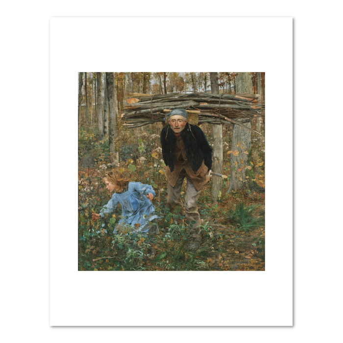 Jules Bastien-Lepage, Le Père Jacques (Woodgatherer), 1881, Fine Art prints in various sizes by Museums.Co