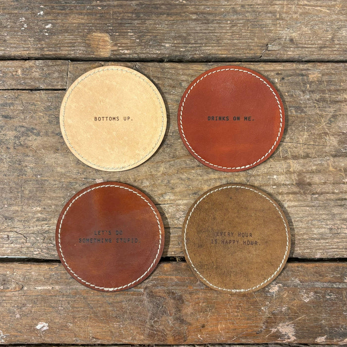 Leather Coasters