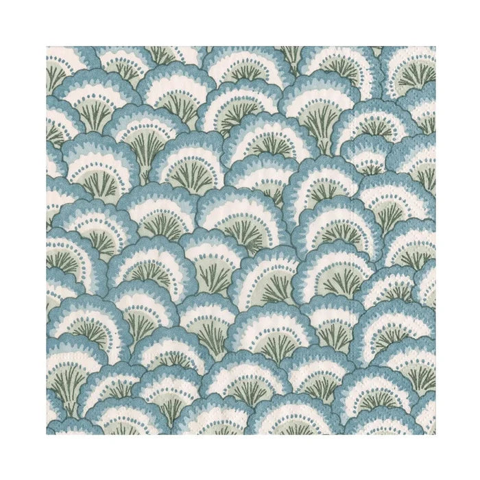 Caspari Party Pontchartrain Scallop Lunch Napkins