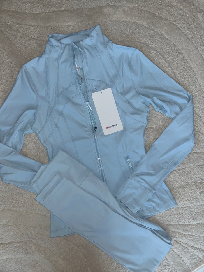 Sky blue leggings set