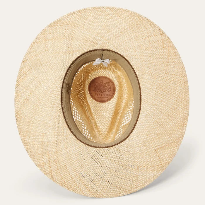 Stetson Chorus Flat Brim Fashion Straw Hat
