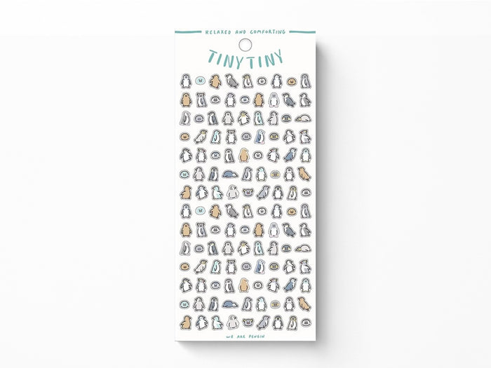 Tiny Tiny Penguin Sticker Sheet