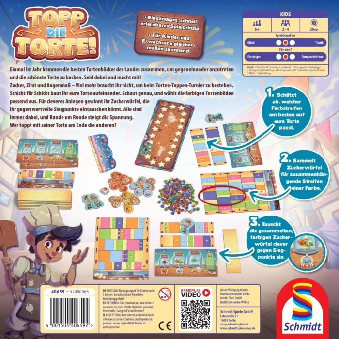 Topp die Torte! - Das Kinderspiel des Jahres 2025