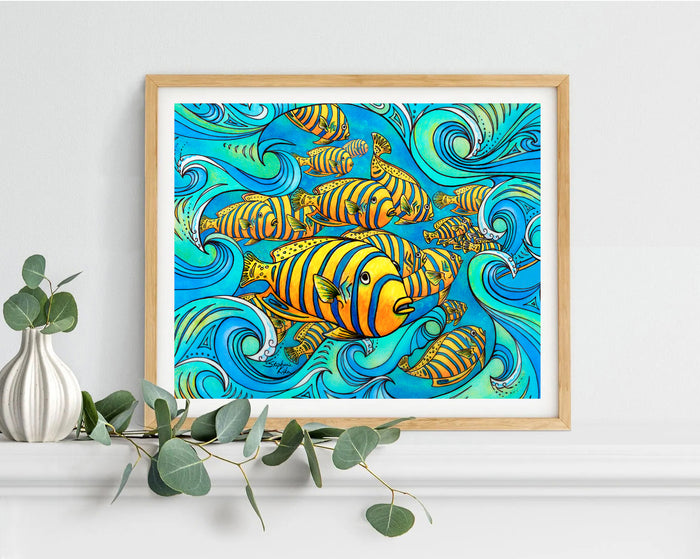 Tropical Journey Giclee Print