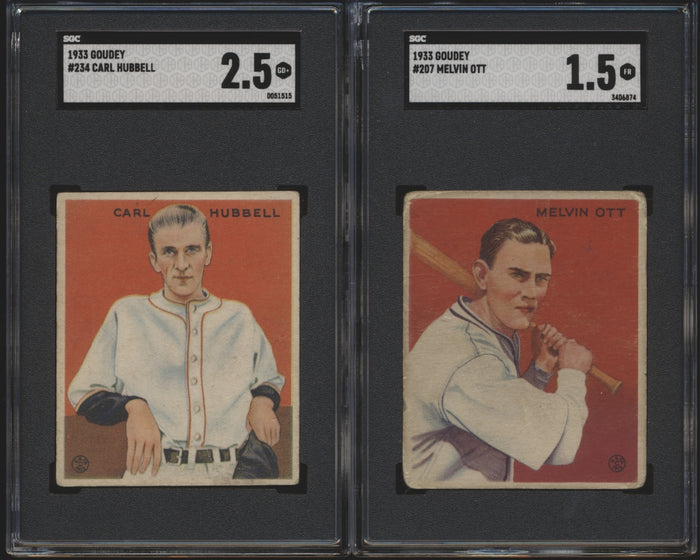 1933 Goudey Baseball Low-Grade Mixer Break (150 Spots, Limit 3) featuring Ruth, Gehrig, and more!