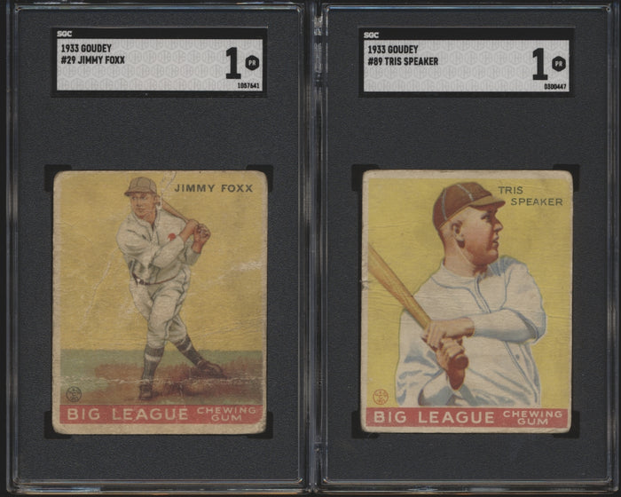 1933 Goudey Baseball Low-Grade Mixer Break (150 Spots, Limit 3) featuring Ruth, Gehrig, and more!