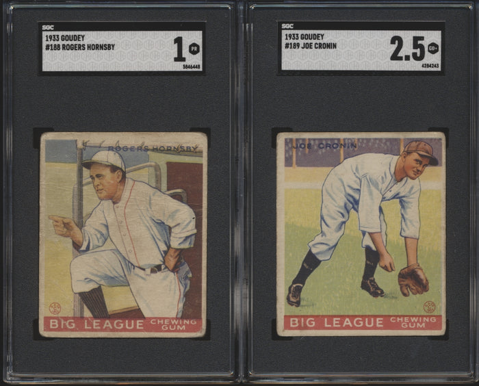 1933 Goudey Baseball Low-Grade Mixer Break (150 Spots, Limit 3) featuring Ruth, Gehrig, and more!