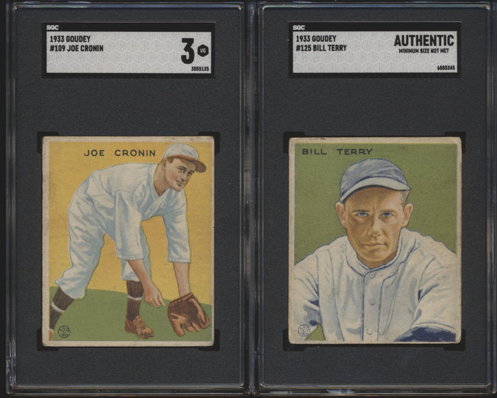 1933 Goudey Baseball Low-Grade Mixer Break (150 Spots, Limit 3) featuring Ruth, Gehrig, and more!