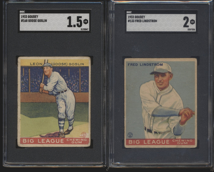 1933 Goudey Baseball Low-Grade Mixer Break (150 Spots, Limit 3) featuring Ruth, Gehrig, and more!