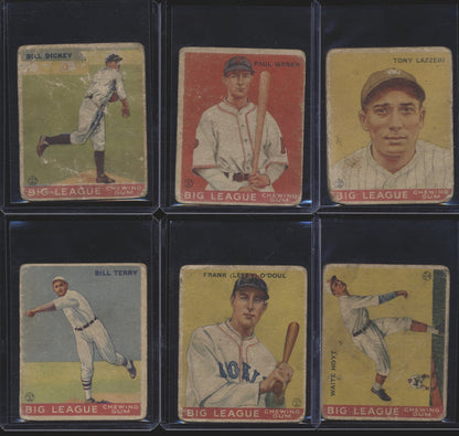1933 Goudey Baseball Low-Grade Mixer Break (150 Spots, Limit 3) featuring Ruth, Gehrig, and more!