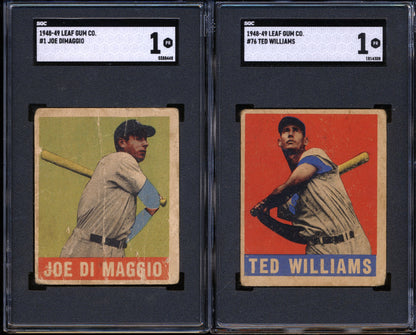 1940s Mixer (102 spots) ~ High Risk ~ featuring Williams Dimaggio Musial (LIMIT 3)