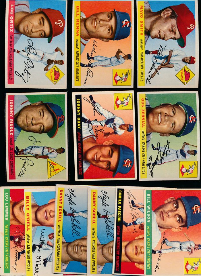 Scan of 1955 Topps  Set Builder VG-EX