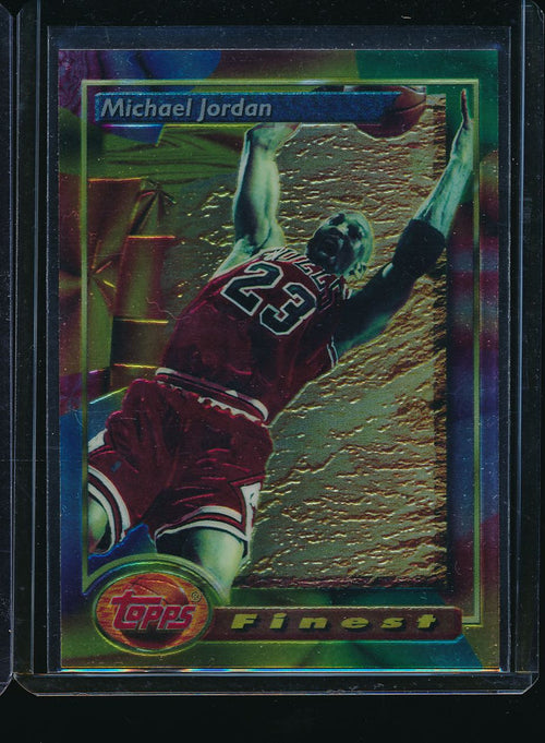 Scan of 1993-94 Topps 1 Michael Jordan