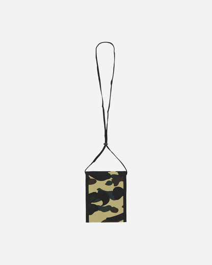 A Bathing Ape 1st Camo Pass Case YELLOW Bags and Backpacks Cases 1E80182039 002