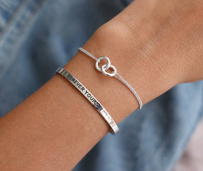 2 in One Armband | 925 silver