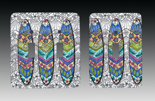 3 Surfboards Light Switch Cover