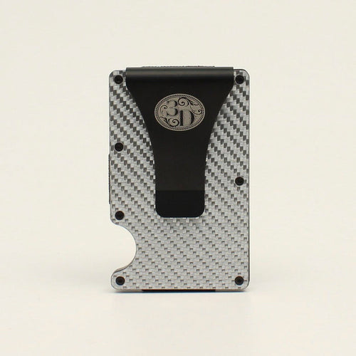 3D Men's RFID Block Smart Wallet- Grey