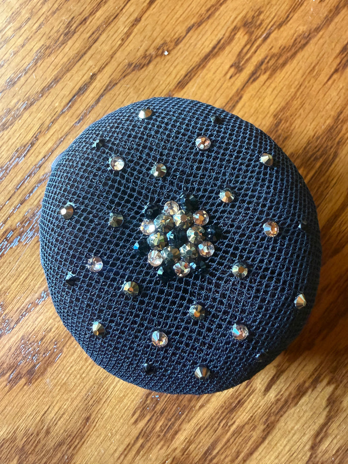 Bronze/Black Flower