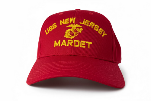 BB-62 USMC MARDET Command Cap
