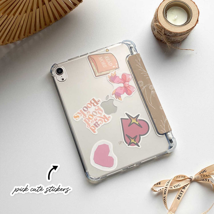 Aesthetics Botanical iPad Case - Khaki - IMCASE