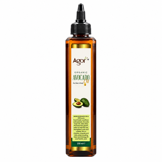 Agor Organic Avocado Oil For Hair & Body 250ml