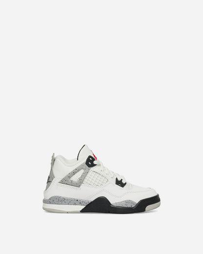 Nike Jordan Jordan 4 Retro Og (Ps) Summit White/Fire Red Sneakers Mid IB4388-100