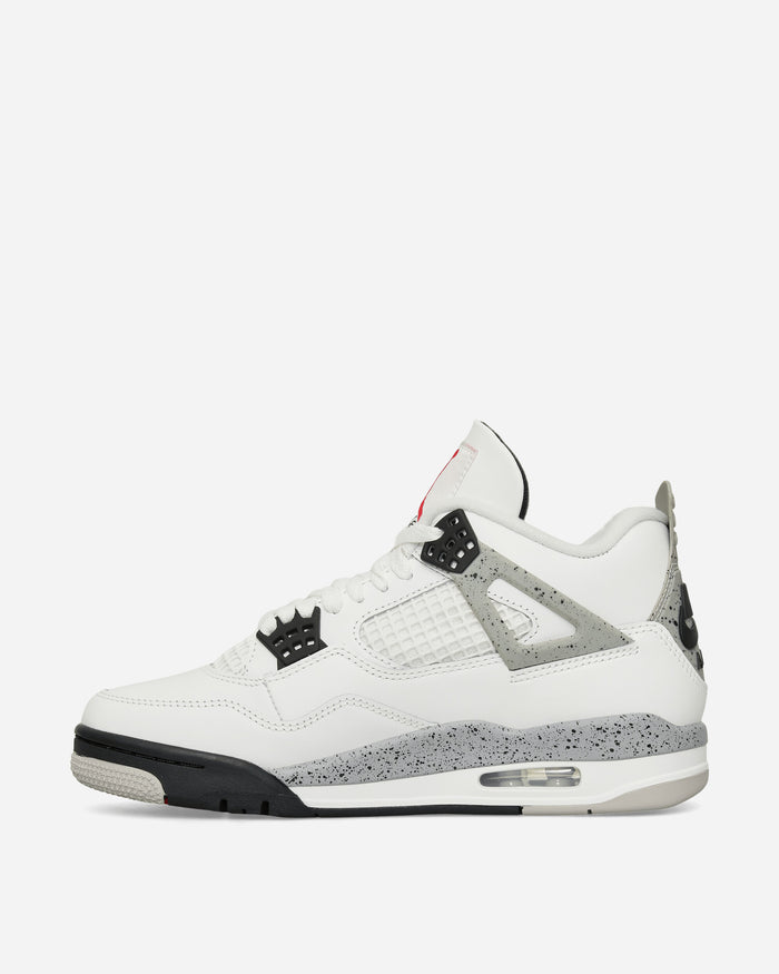 Nike Jordan Air Jordan 4 Retro Summit White/Fire Red Sneakers Mid FV5029-100