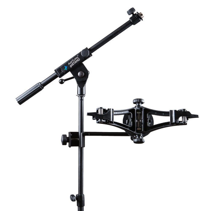 AirTurn MANOS tablet holder with Side Mount Clamp