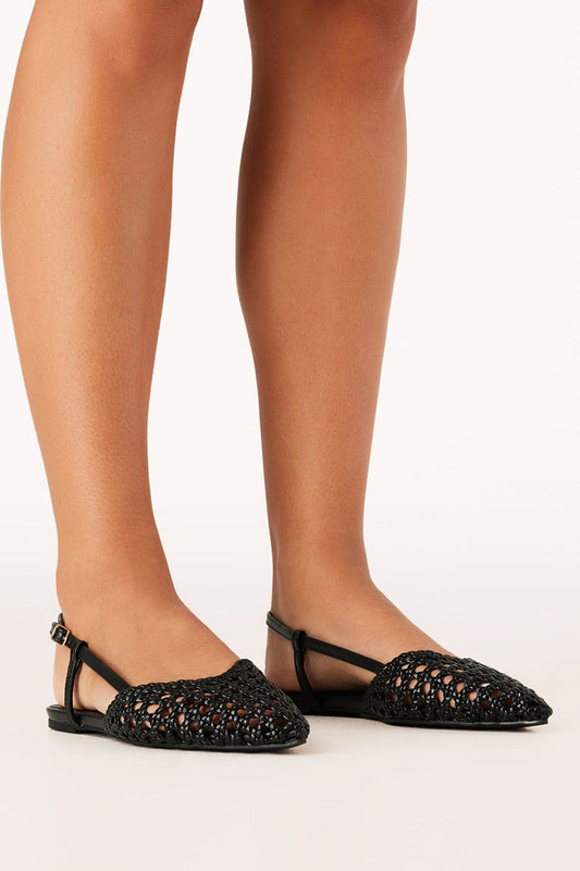 Petal and Pup USA SHOES Alexandra Flats - Black