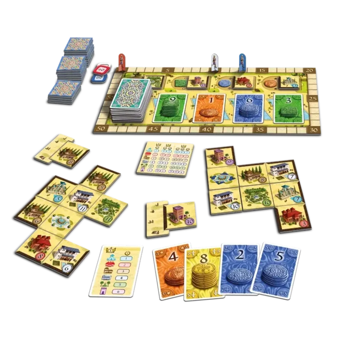 Alhambra (Family and Friends Edition) - Der Familienspiele-Klassiker im Kompaktformat