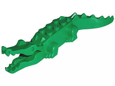 Alligator / Crocodile with 8 Teeth