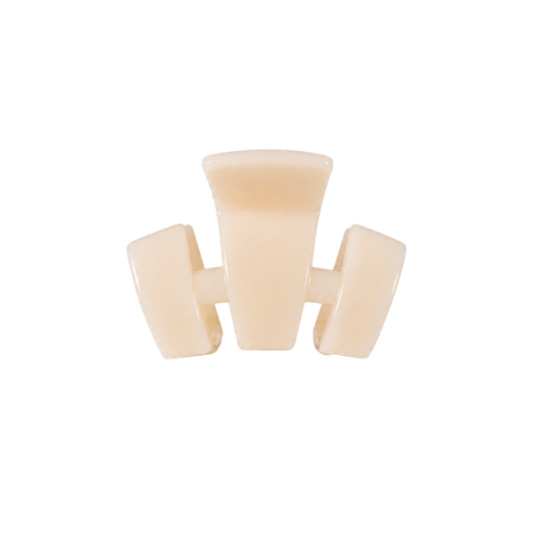Almond Beige, Petite Claw Clip