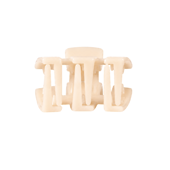 Almond Beige, Petite Claw Clip