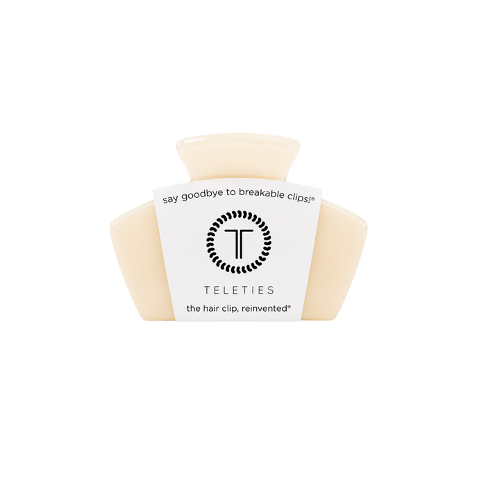 Almond Beige, Petite Claw Clip