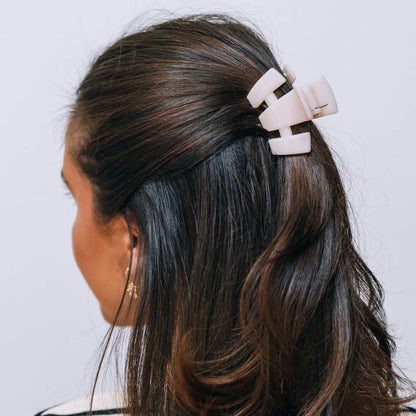Almond Beige, Petite Claw Clip