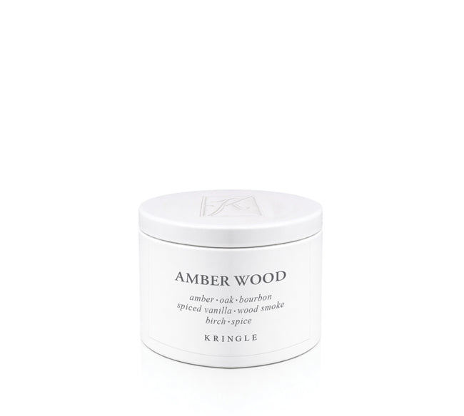 Amber Wood | 1-Wick Tin 3 oz