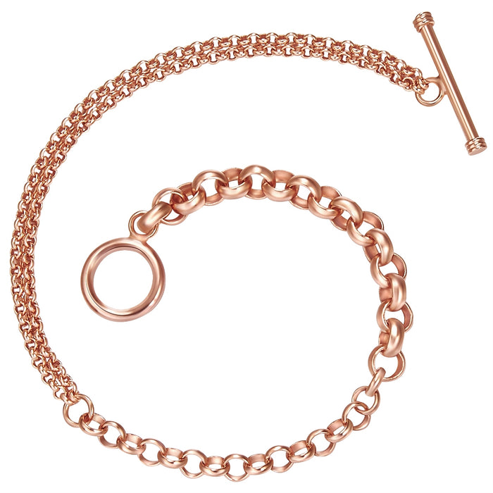 Anker-Armband roségold
